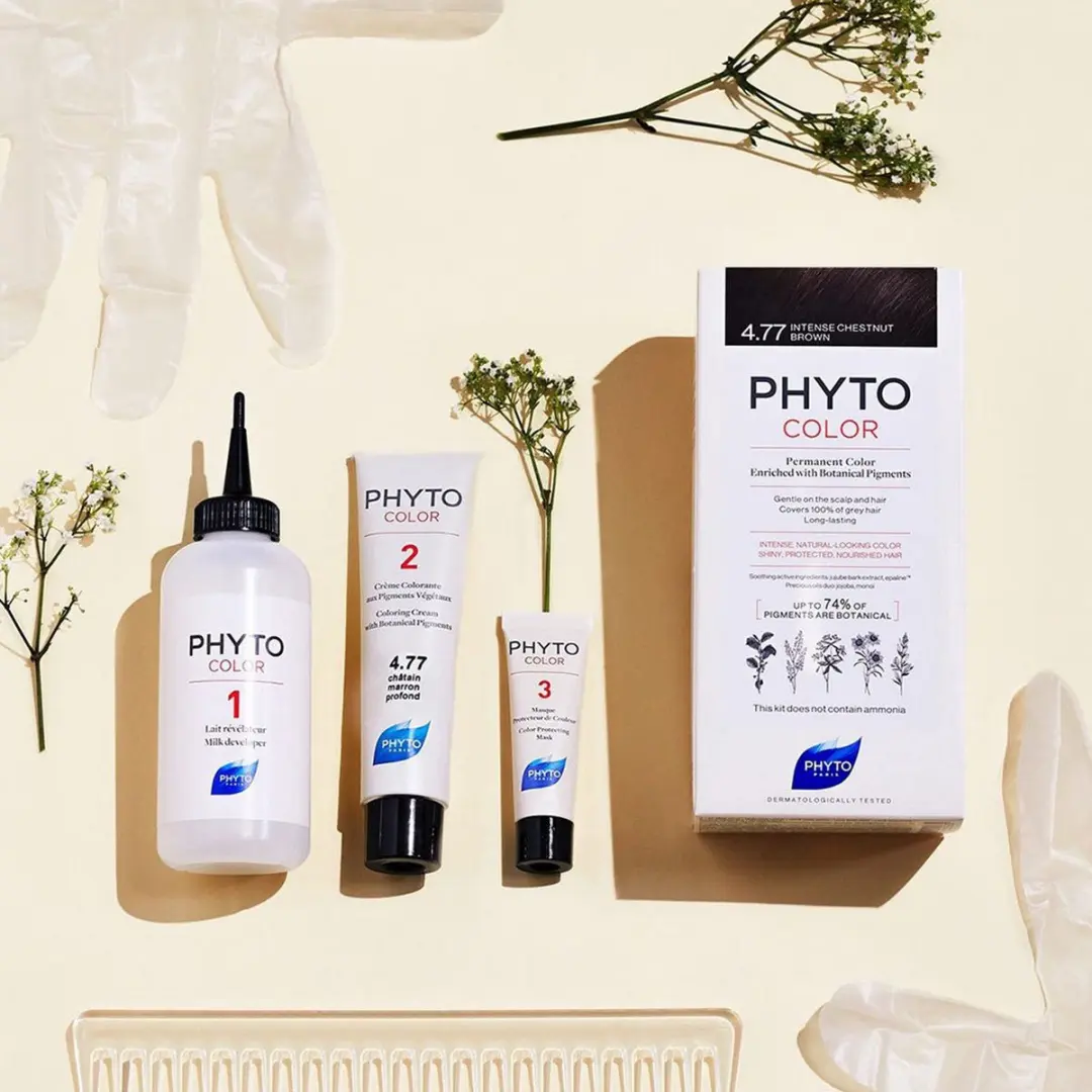 Phyto Phytocolor 6.3 Rubio Oscuro Dorado Permanent Haarkleuring 110ml