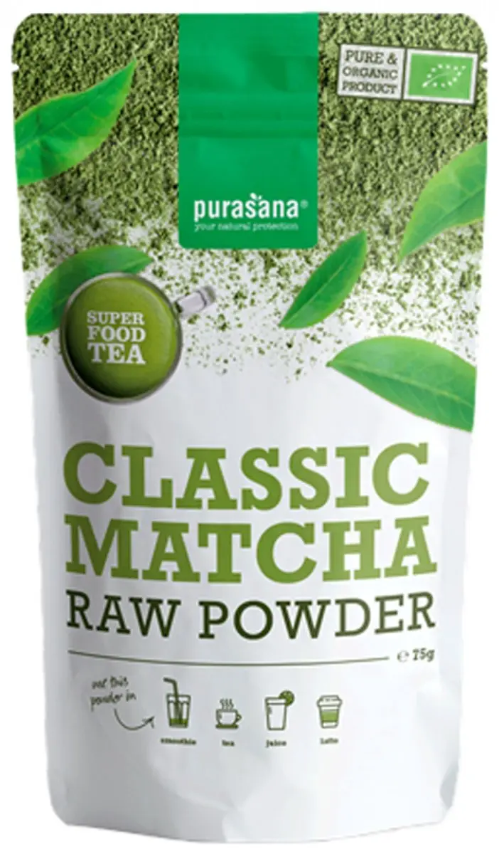Purasana Matcha Classic Poeder Bio 75g