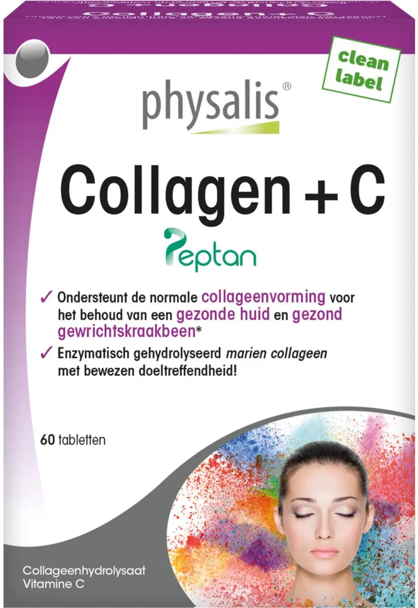 Physalis Collagen + C 60 Tabletten - 60 stuks