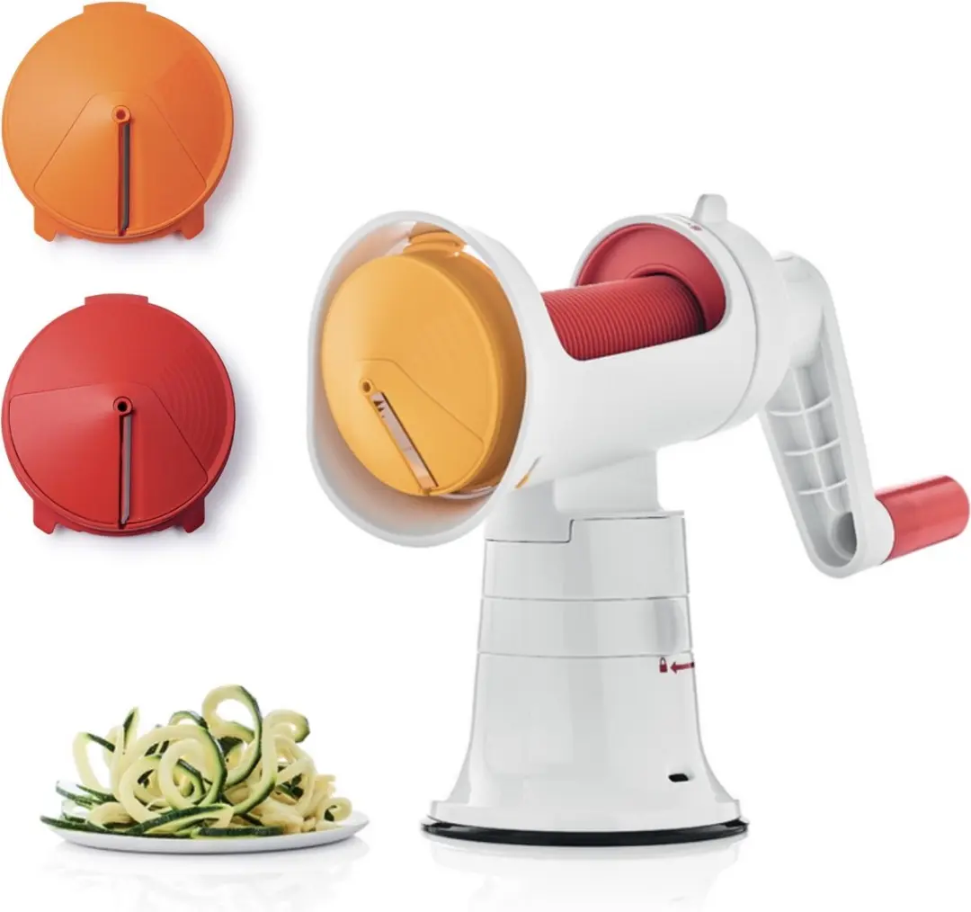 Tupperware Adaptachef Spiralizer met spaghettisnijder, tagliatellesnijder en spi