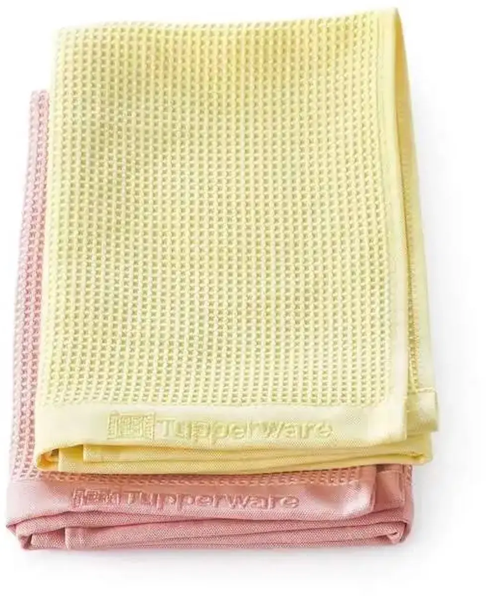 Tupperware glazenwassers set van 2 in de  Nieuwe Kleur !!