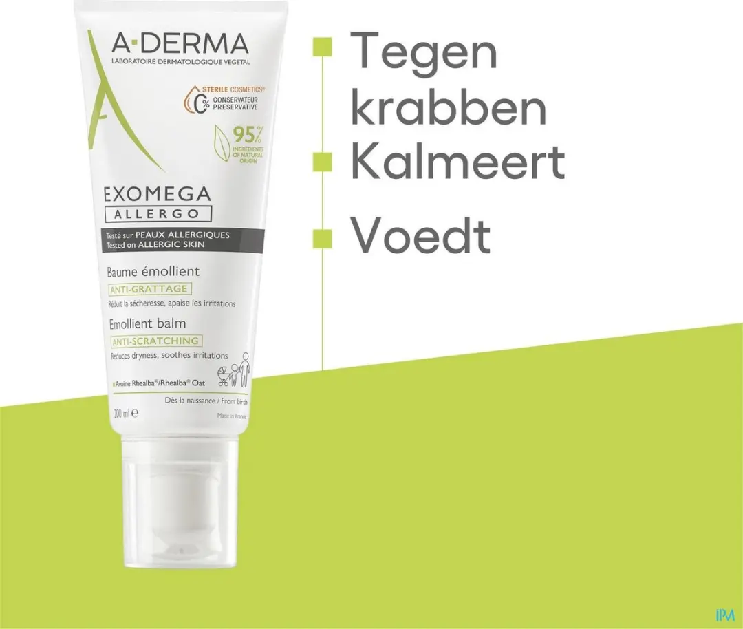 A-derma Exomega Allergo Balsem 200ml