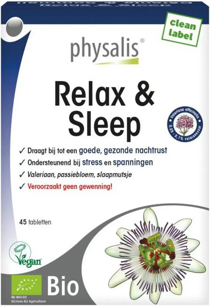 Physalis Relax & sleep bio 45 Tabletten