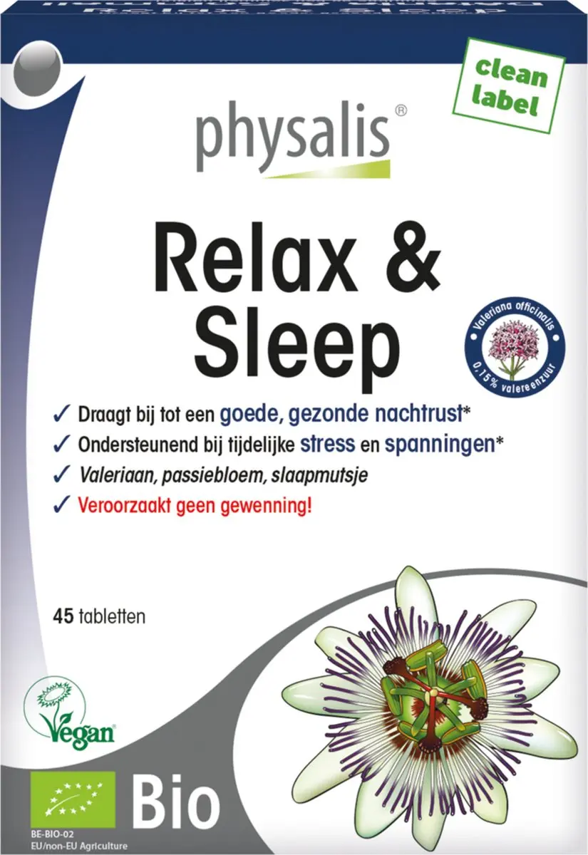 Physalis Relax & Sleep Bio 45 Tabletten