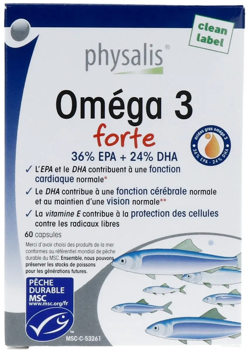 Physalis Omega 3 forte 60 Capsules
