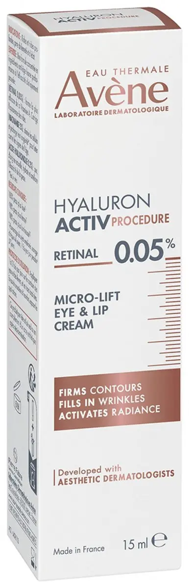 Avène Hyaluron Activ Retinal Crème Micro-Lift Ogen & Lippen 15ml