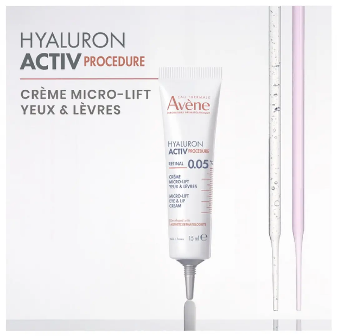 Avène Hyaluron Activ Retinal Crème Micro-Lift Ogen & Lippen 15ml