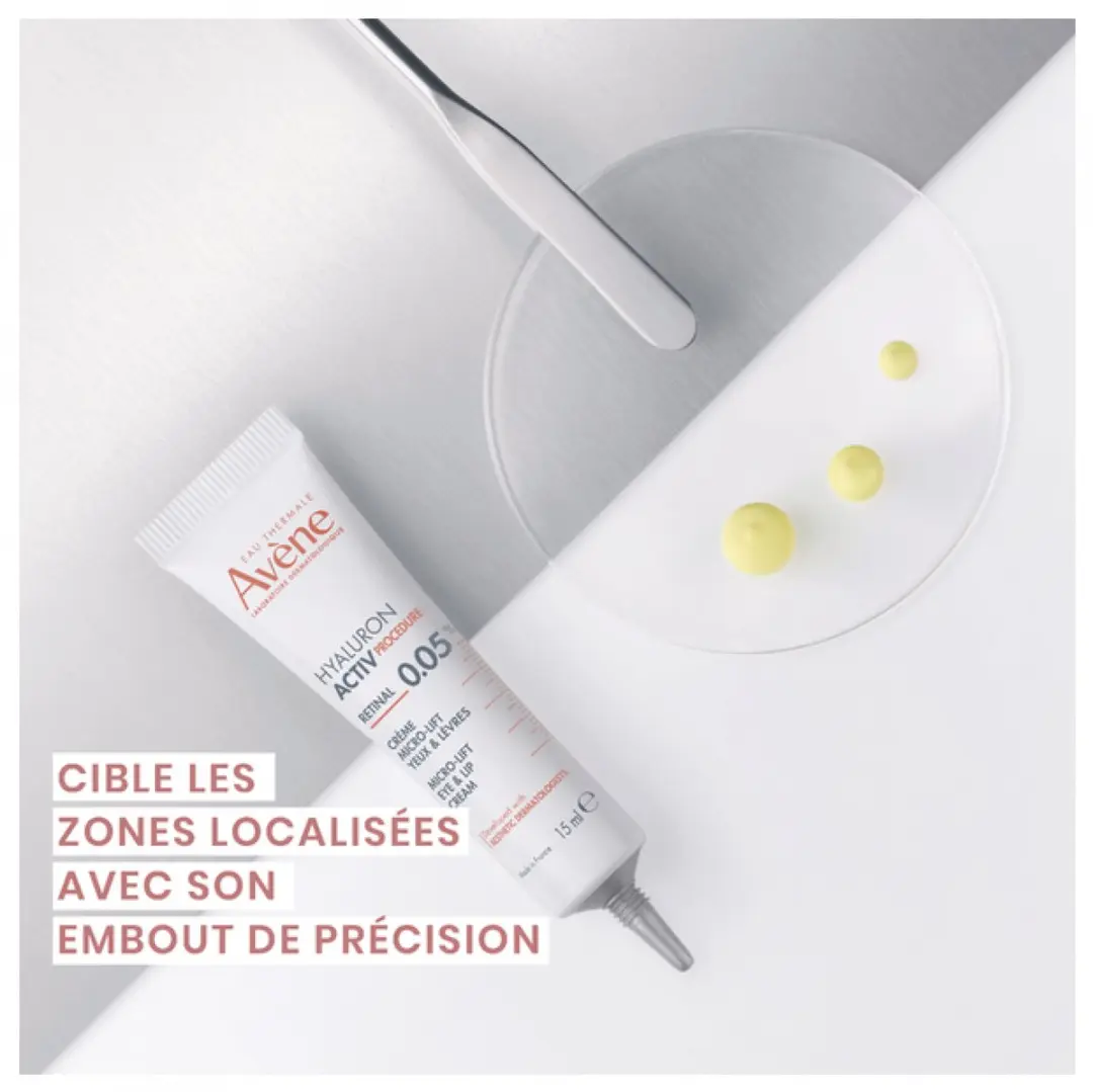 Avène Hyaluron Activ Retinal Crème Micro-Lift Ogen & Lippen 15ml