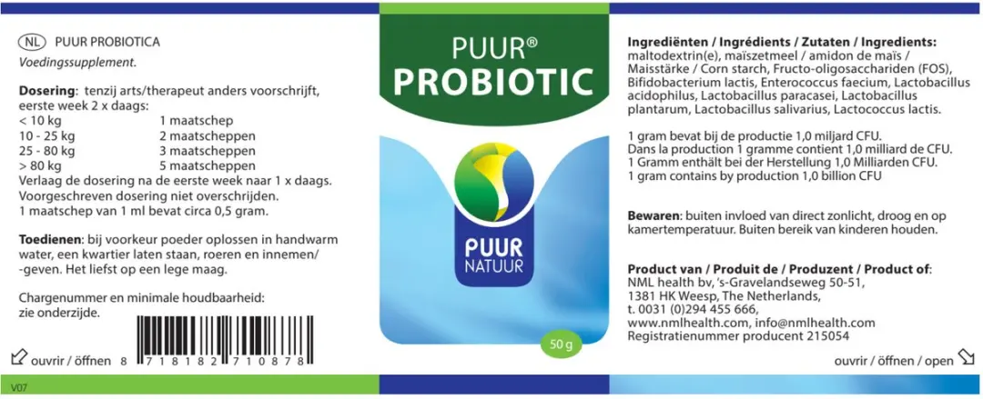 Puur Natuur Probiotica 64ml