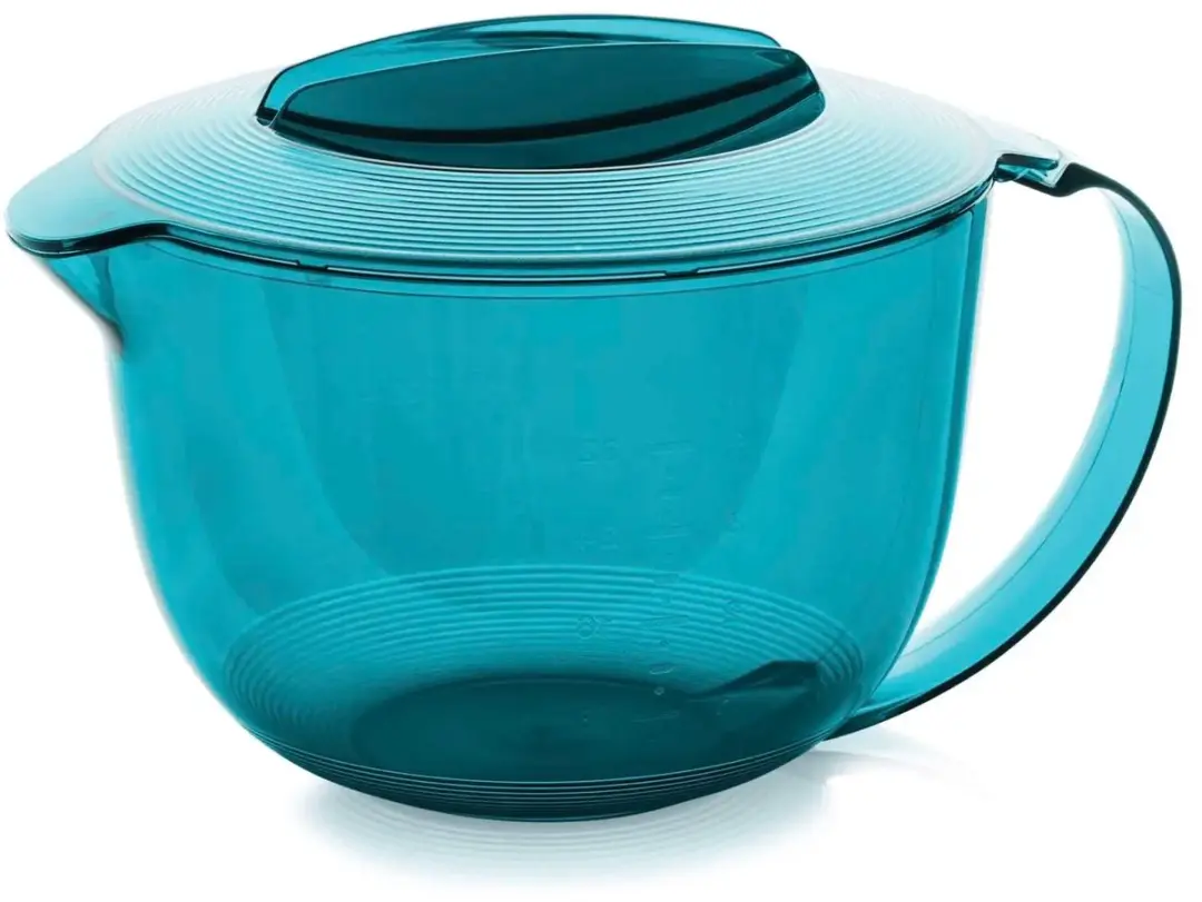 TUPPERWARE Magnetron Microplus 1,0 L turquoise kan I30 Micro Plus