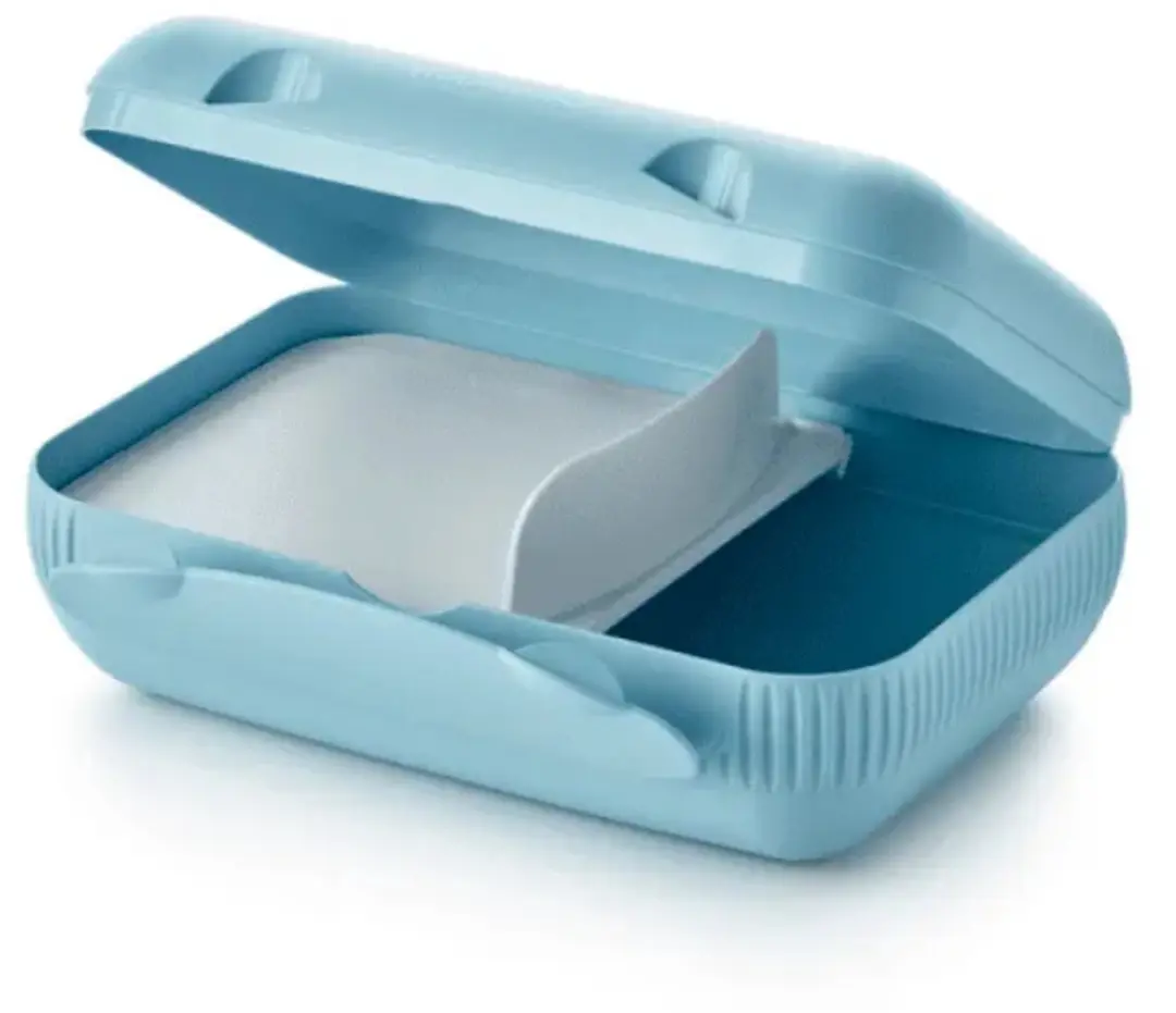 Tupperware Snackpack blauw