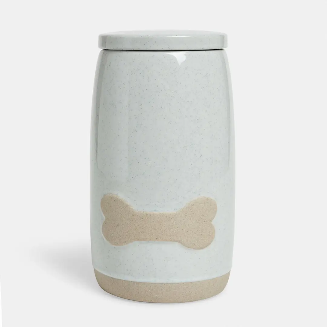 Loberon Dose 2er Set Dolo - grijs/beige - afbeelding 3 van 5