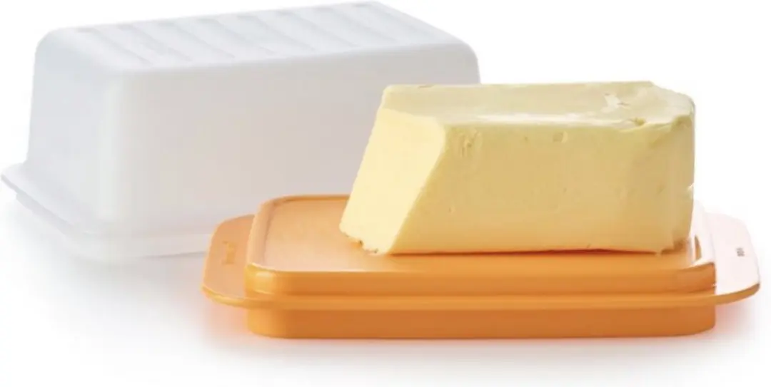 Tupperware Botervloot Wit Oranje