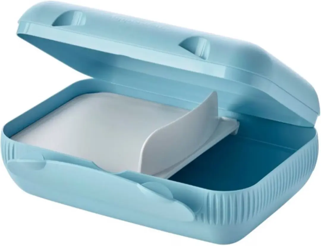 Tupperware Eco+ SnackPack IJsblauw