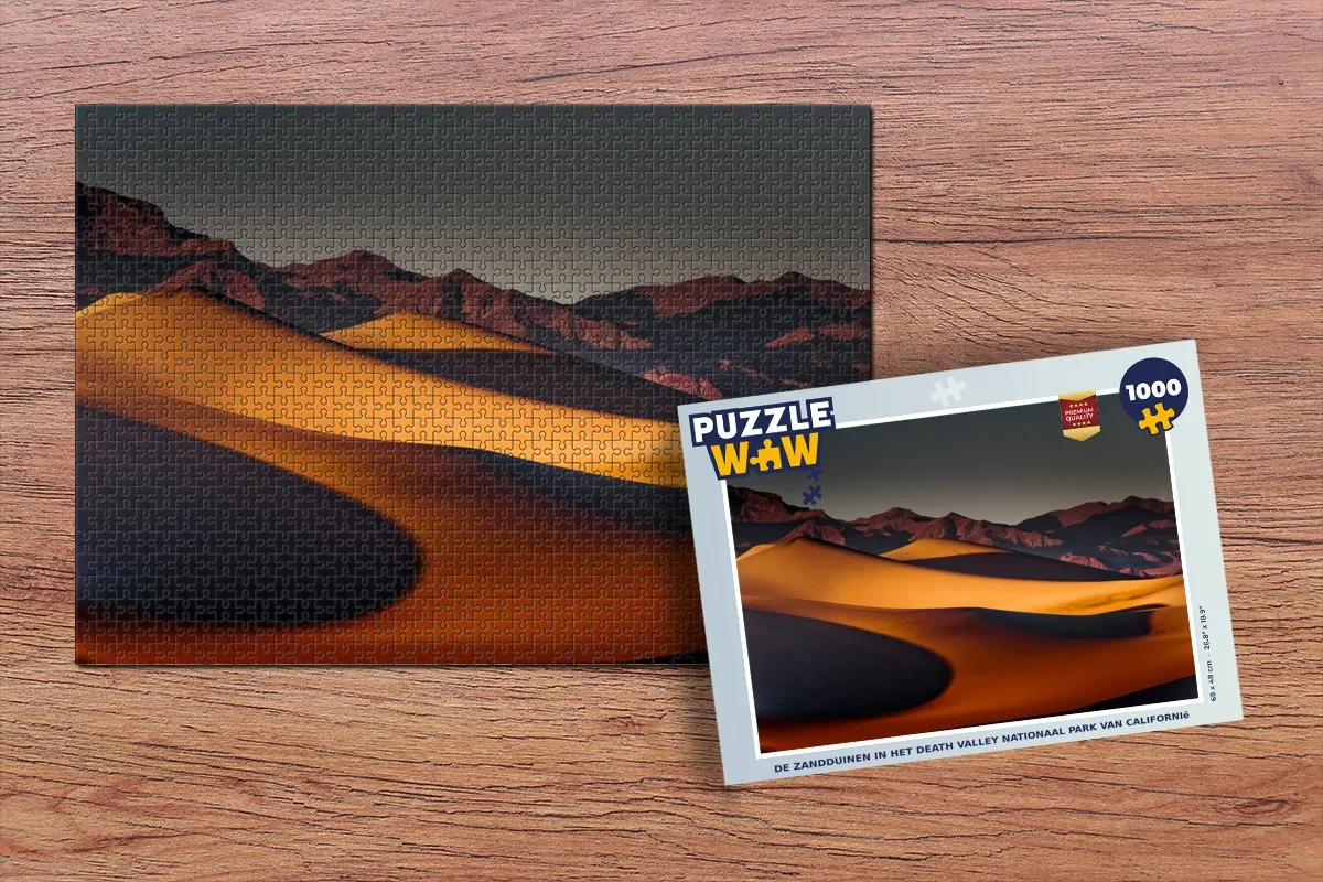 PuzzleWow Death Valley Legpuzzel 1000 Stuks