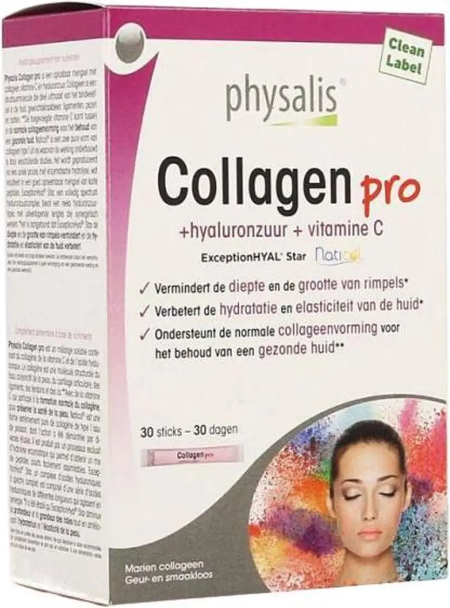 Physalis Collagen Pro Sticks - 30 Stuks