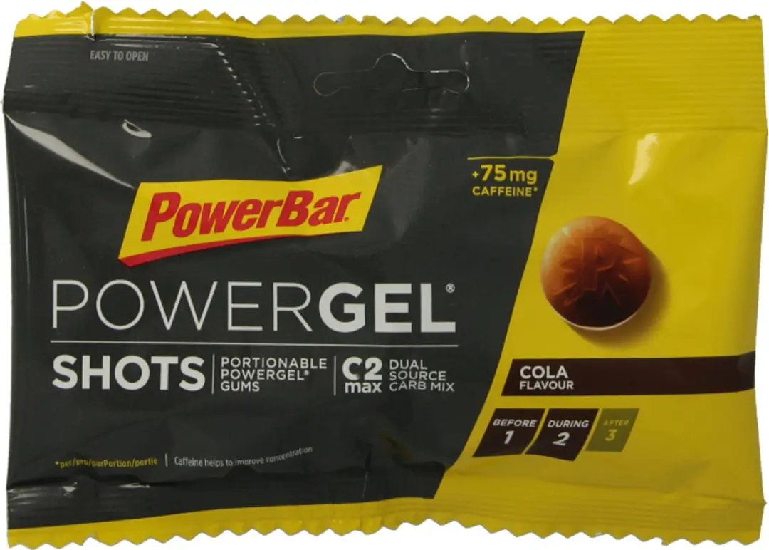 PowerBar PowerGel Shots Cola 60g - afbeelding 6 van 6