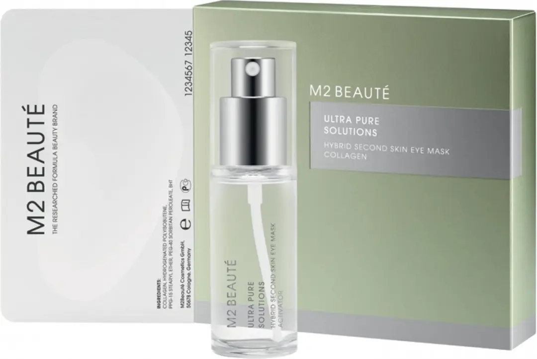 M2 Beauté Ultra Pure Hybrid Second Skin Oogmasker