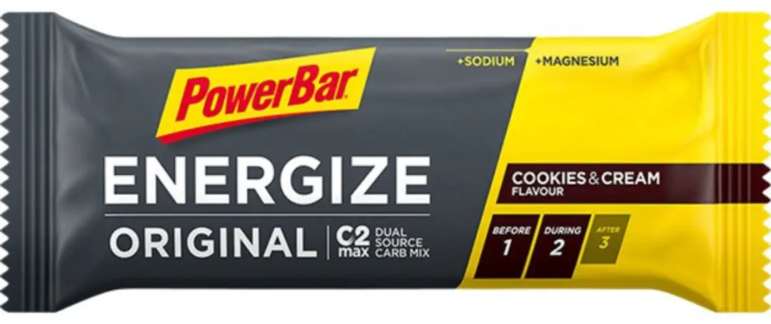 PowerBar Energize Cookies & Cream Reep - 15 Stuks - afbeelding 3 van 5