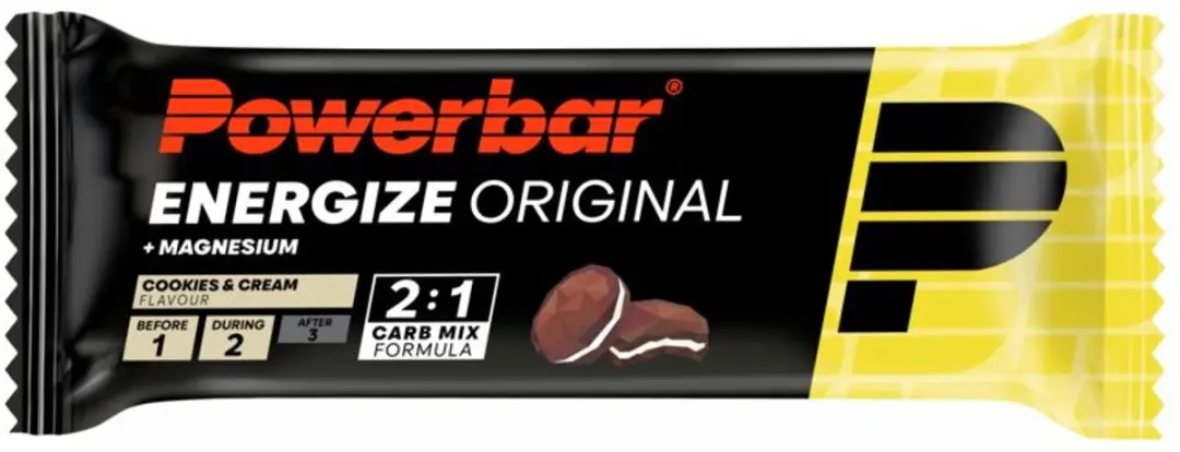 PowerBar Energize Cookies & Cream Reep - 15 Stuks - afbeelding 2 van 5