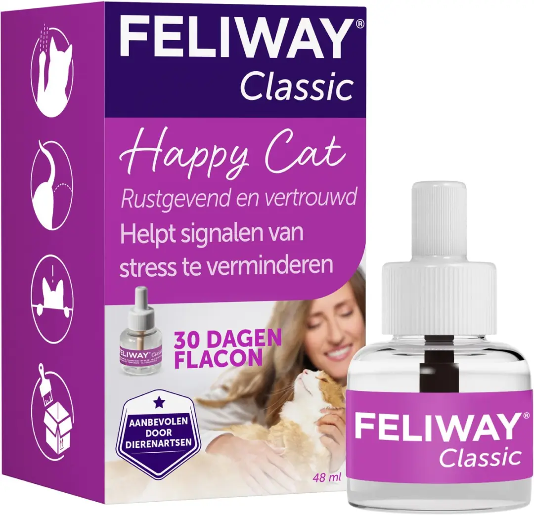 Feliway Classic Navulling Kat 48ml