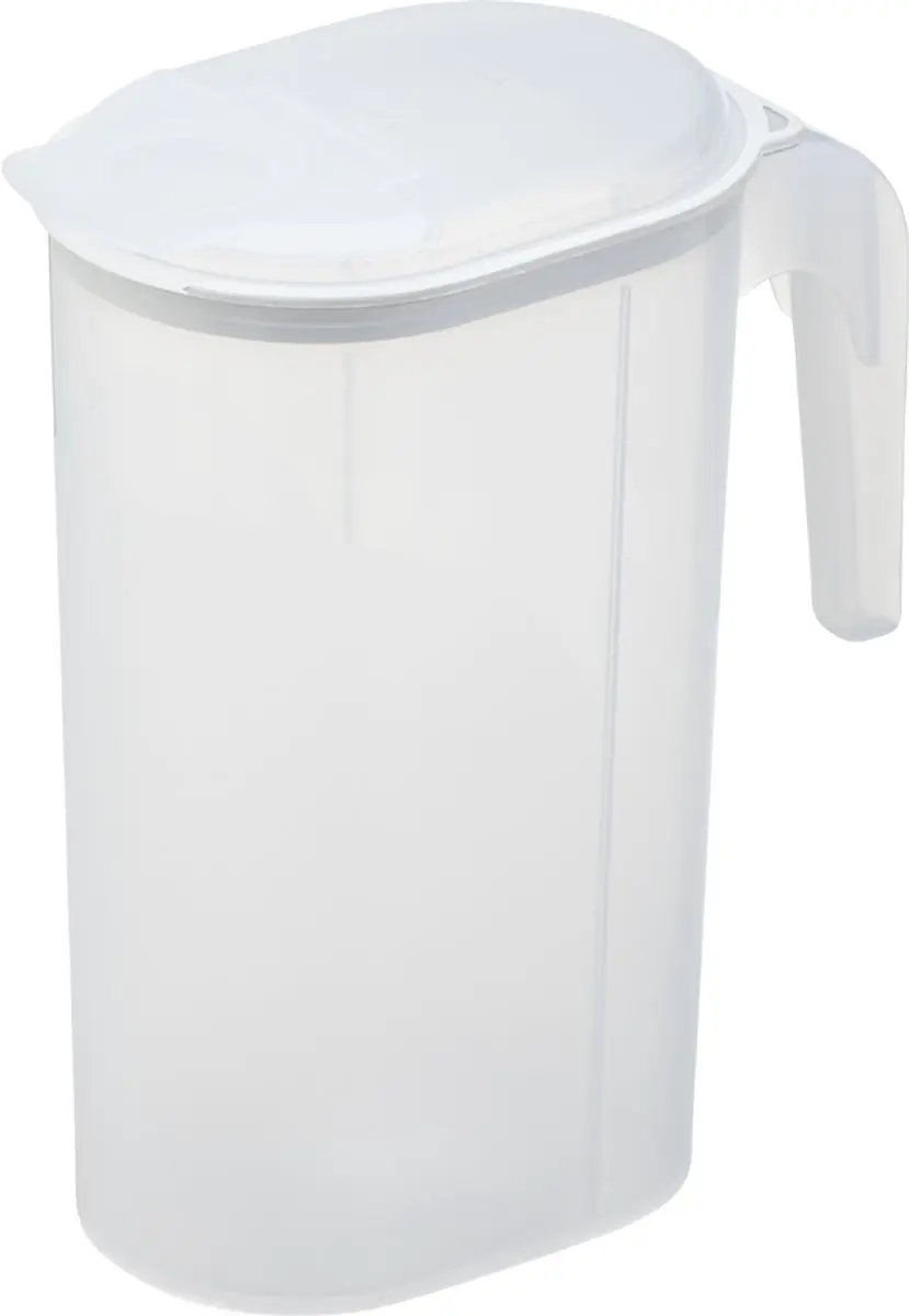 Plast Team Sapkan 1,5L Transparant/Wit
