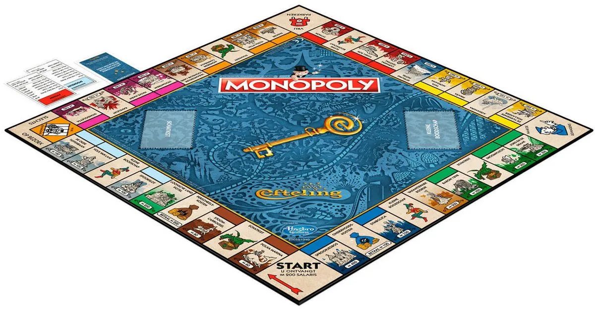 Monopoly Efteling Bordspel - Nederlandstalig