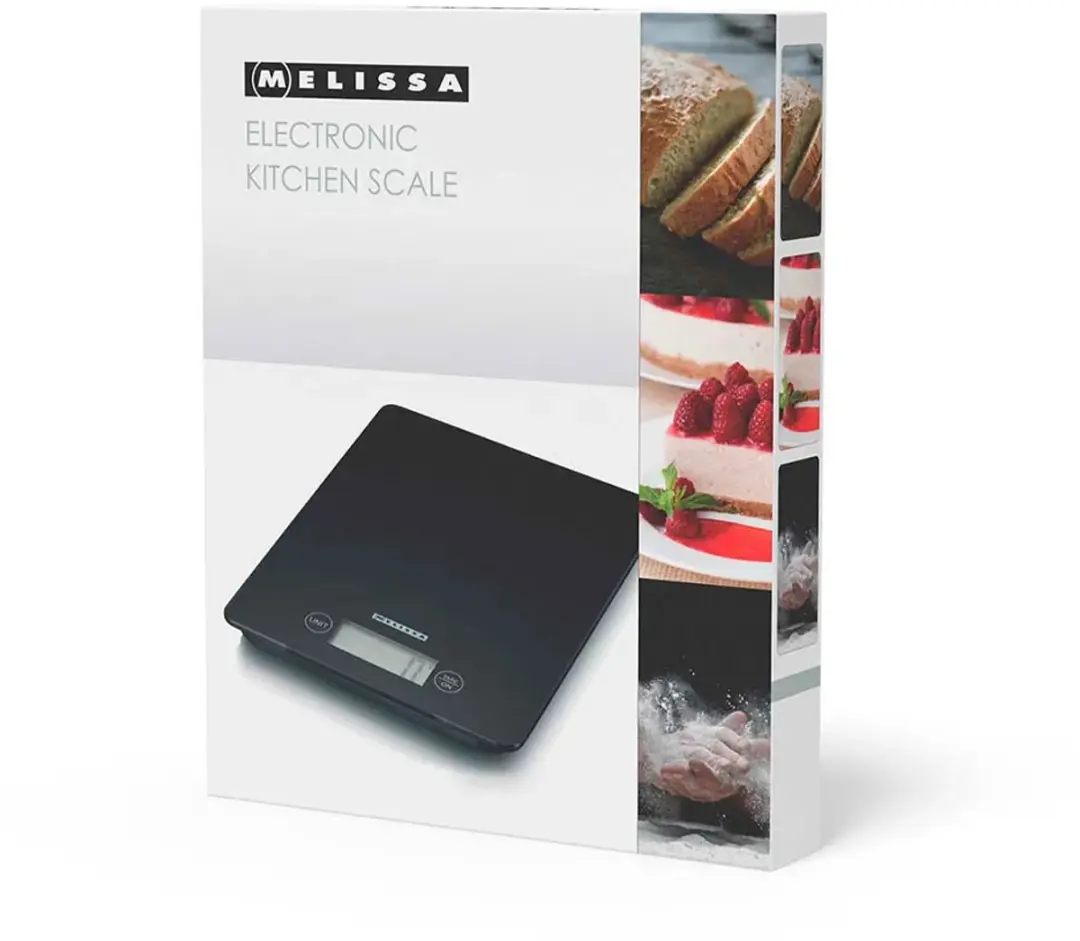 Melissa Keukenweegschaal 5kg - Zwart
