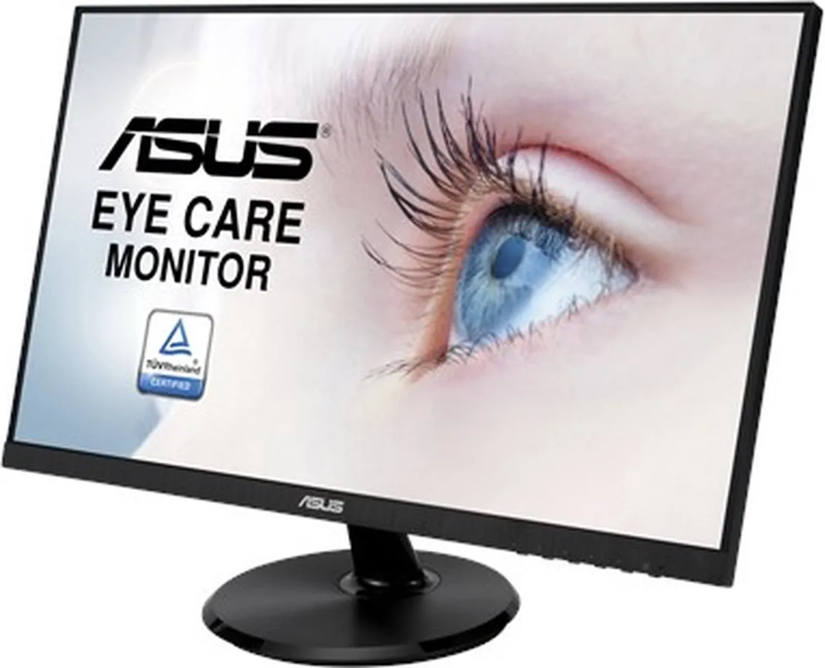 ASUS VA24DQ Monitor - Full HD IPS 24" - 75Hz - AMD FreeSync - Zwart