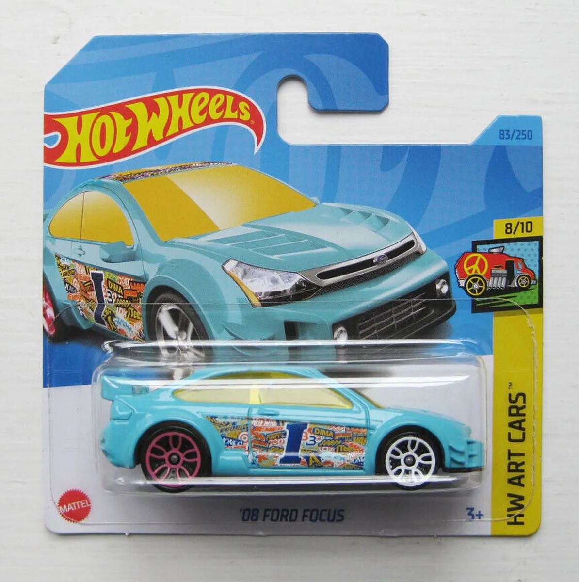 Hot Wheels Ford Focus HW Art Cars 08 21A