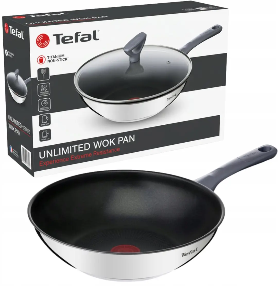 Tefal Daily Cook Wok met Deksel 28cm