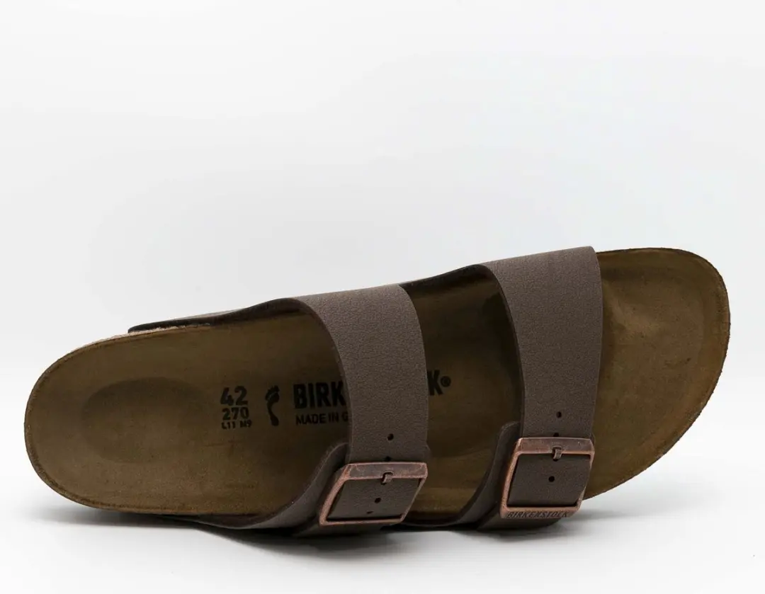 Birkenstock Arizona Slides - Bruin - Maat 40