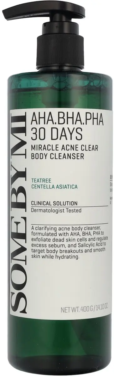 SOME BY MI AHA.BHA.PHA 30 Days Miracle Acne Clear Body Cleanser 400ml