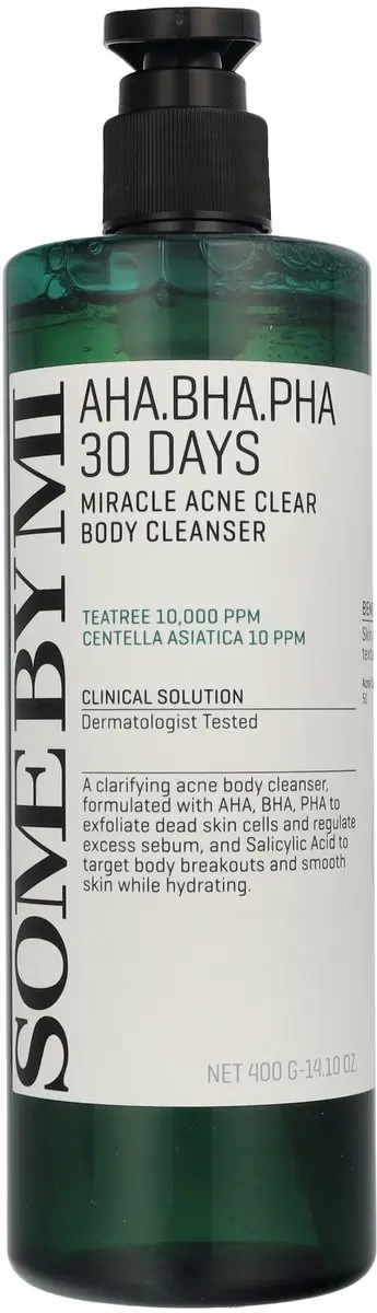 SOME BY MI AHA.BHA.PHA 30 Days Miracle Acne Clear Body Cleanser 400ml