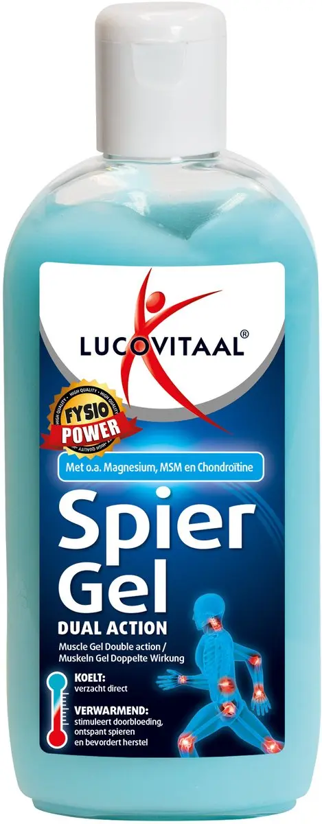 Lucovitaal Hot Ice Spiergel 250ml