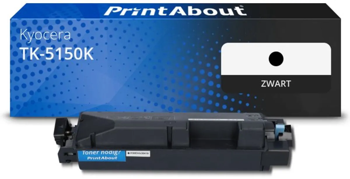 PrintAbout TK-5150K-PA Toner - Zwart