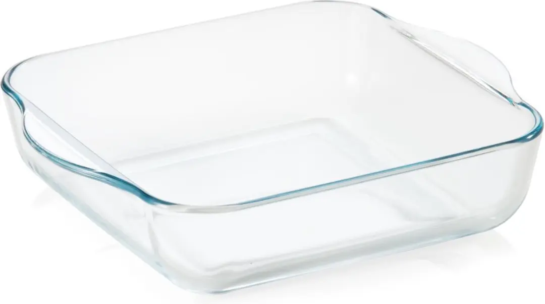Tupperware ovenschaal — Premiaglass vierkant 1,9 L