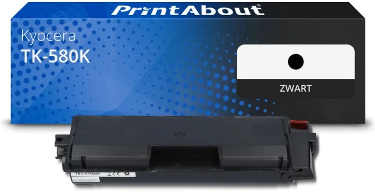 PrintAbout Kyocera TK-580K-PA Toner