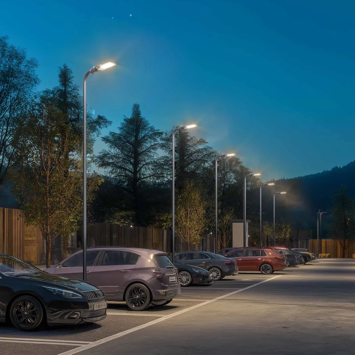 Ledvion LED Straatlamp 100W 4000K IP65 - Osram Chips - afbeelding 6 van 6