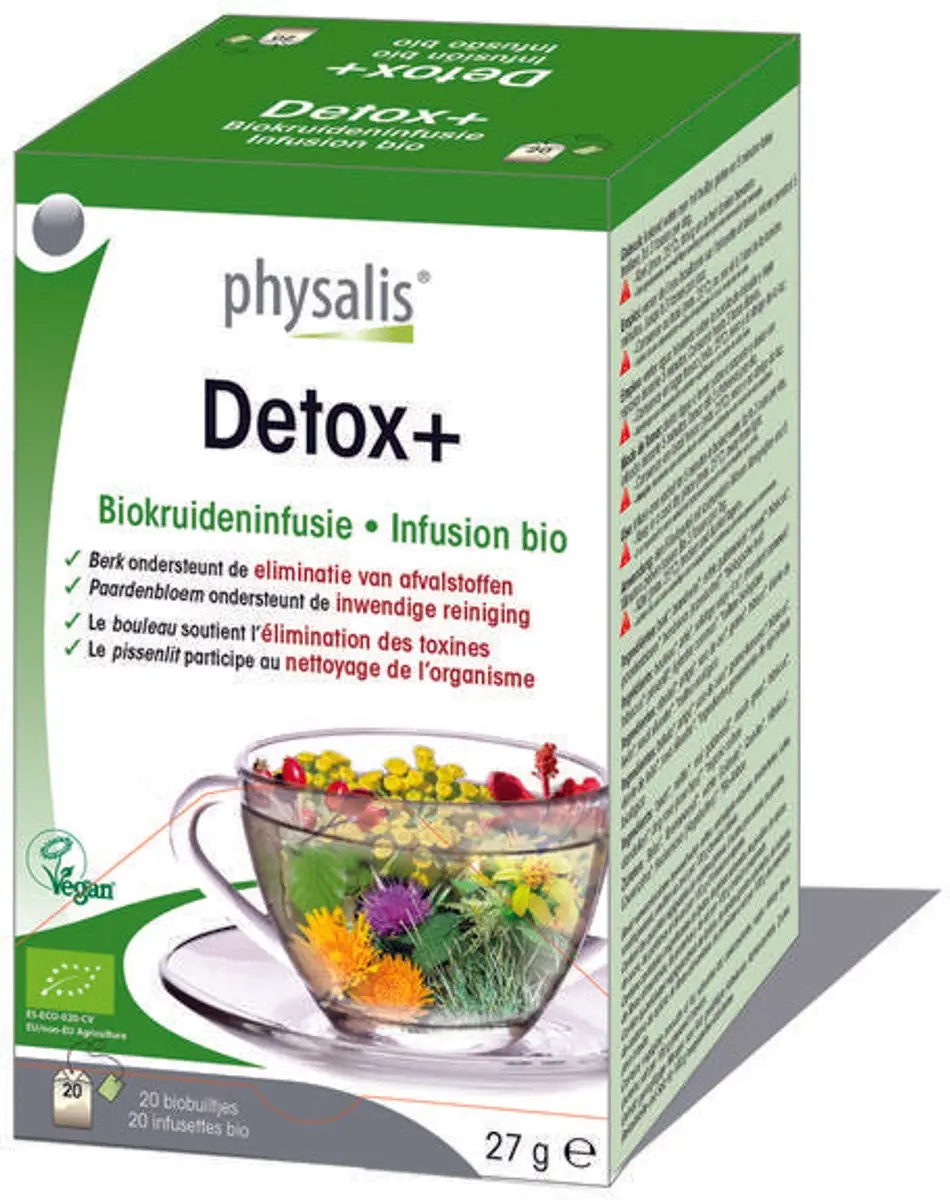 Physalis Detox+ Bio Thee 20 Zakjes
