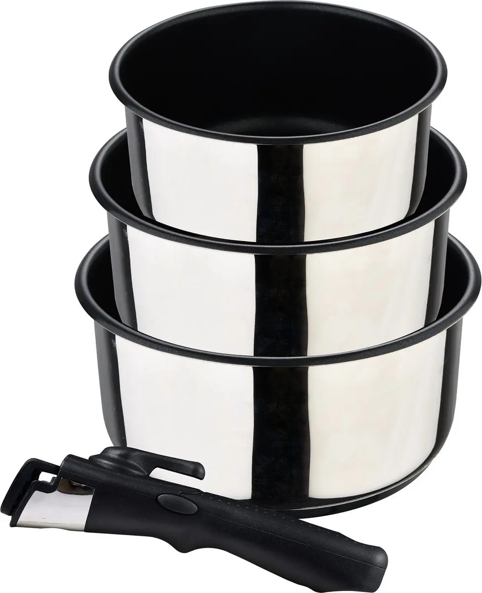 Bergner Click&Cook BG-32293-MM Pannenset 4-delig