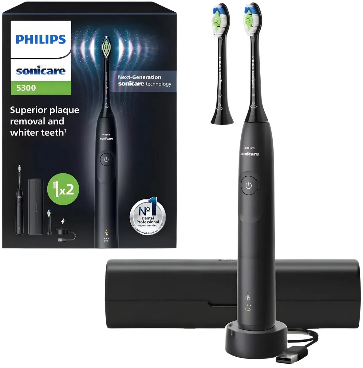 Philips Sonicare Series 5300 HX7101/03 Elektrische Tandenborstel