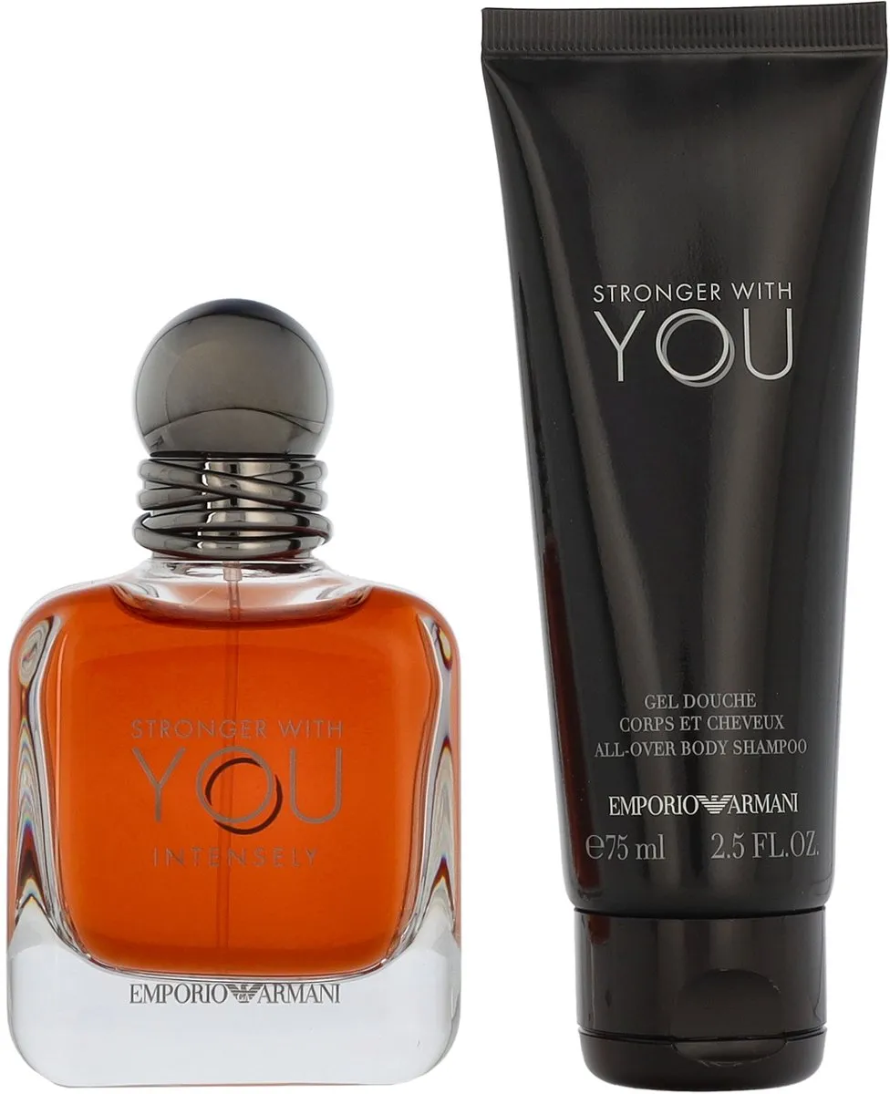 Armani Stronger With You Men Giftset - Parfum & Douchegel 125ml