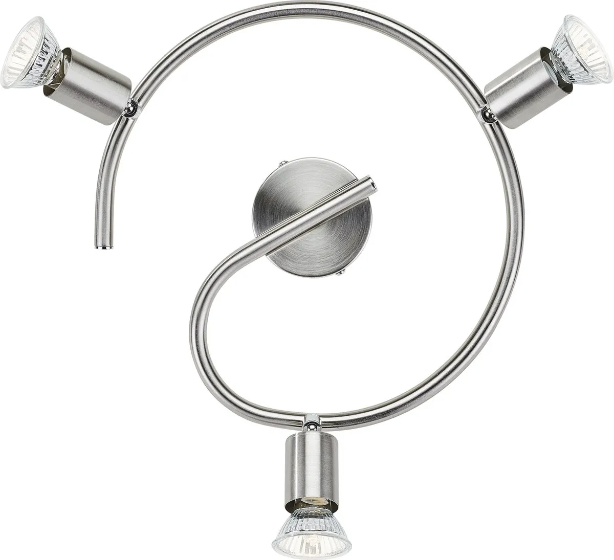Philips Limbali Opbouwspot 32cm - 3 Lichtpunten - Nikkel