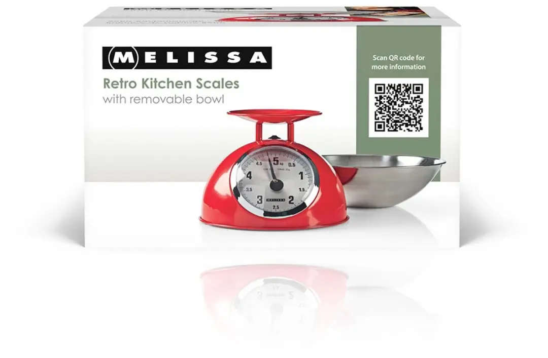 Melissa Keukenweegschaal Analoog 5kg - Rood