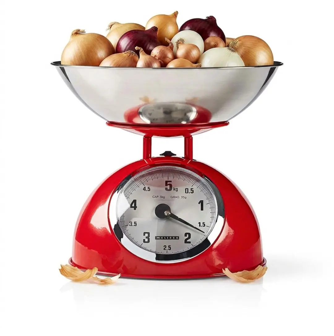 Melissa Keukenweegschaal Analoog 5kg - Rood