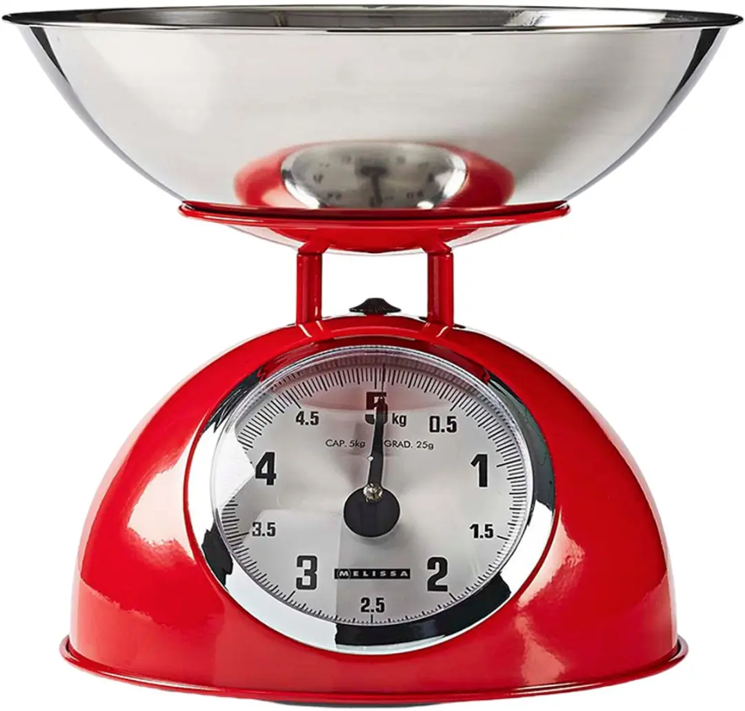 Melissa Keukenweegschaal Analoog 5kg - Rood