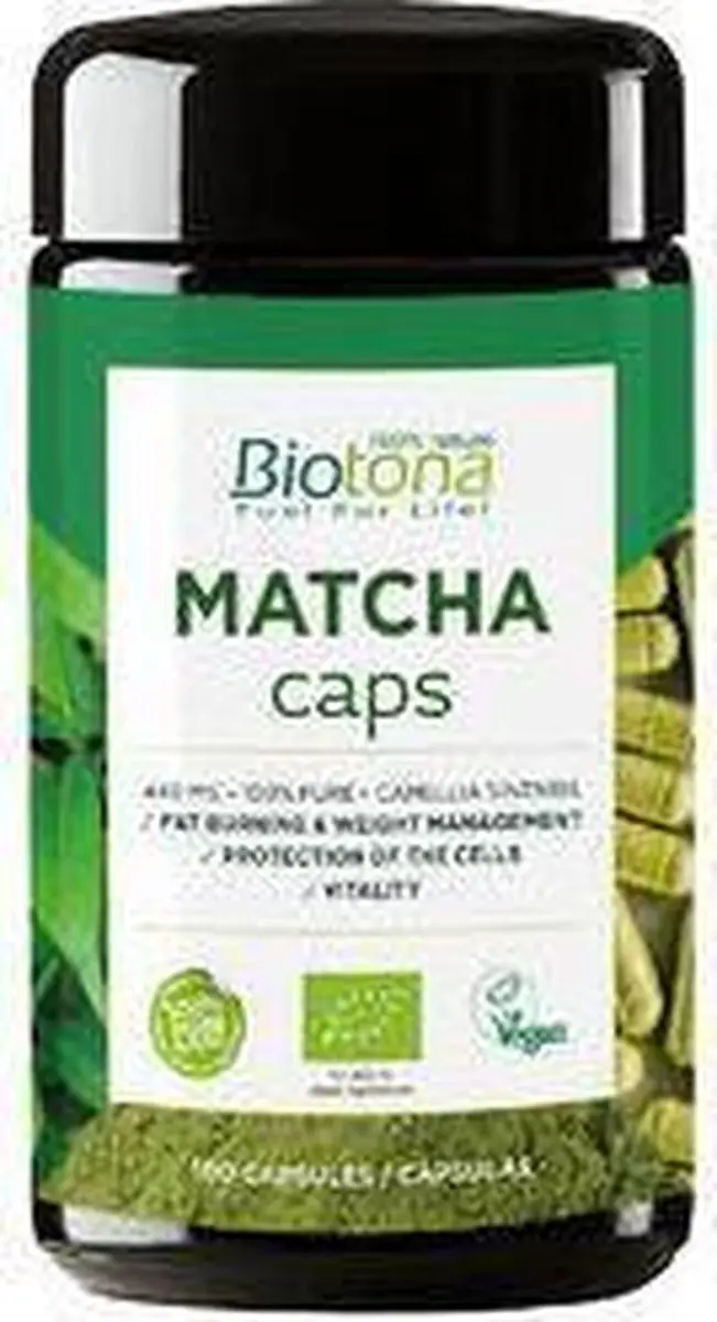Biotona Matcha Caps 100 capsules