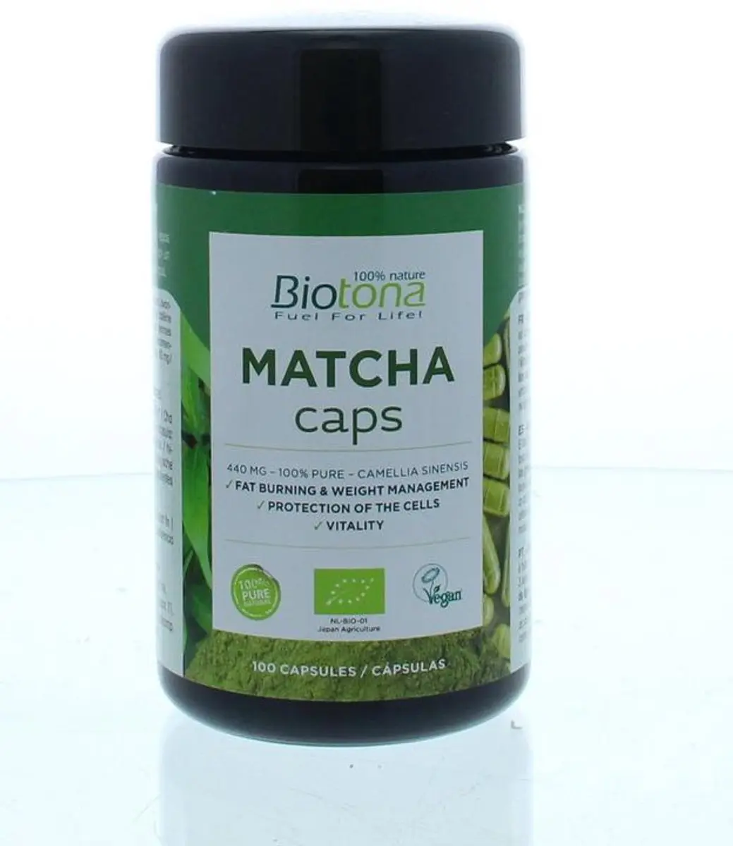 Biotona Matcha Caps 100 capsules