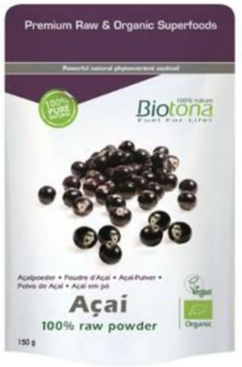 Biotona Acai raw powder bio 150 Gram